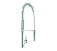 Grohe Grohe Mitigeur monocommande évier K7 chrome, douchette professionnelle extractible Quantité:1