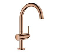 Grohe Grohe Mitigeur monocommande lavabo Atrio 1/2", L, garniture vidage 1 1/4", blanc Quantité:1