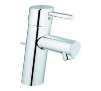 Grohe Grohe Mitigeur monocommande lavabo Concetto 1/2", S, avec vidage, limiteur température, avec ch Quantité:1