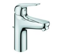 Grohe Grohe Mitigeur monocommande lavabo Euroeco 1/2", taille M, garniture évacuation plastique, chrome Quantité:1