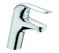 Grohe Grohe Mitigeur monocommande lavabo Euroeco Special chrome, corps lisse, vidage à tige 1 1/4 Quantité:1