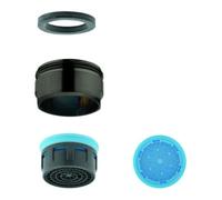 Grohe Grohe Mousseur 13929 Classe de débit A 15l/min M24x1 graphite dur brossé Quantité:1