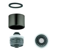 Mousseur Robinet Grohe M22, filetage intérieur Hard Graphite Brossé 48194AL0