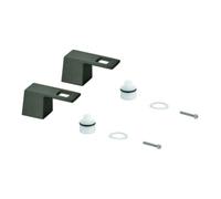 Grohe Grohe Paire de poignées 48321 pour Eurocube marque bleu/rouge graphite dur brossé Quantité:1