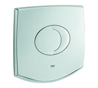 Grohe Grohe Plaque de commande WC Chiara/Sentosa 38540 double chasse ou start/stop chromé horizontal Quantité:1