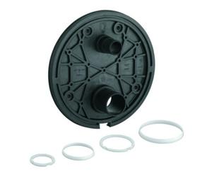 Grohe Grohe Plaque de montage 49080 pour ensembles thermostatiques finition chrome Quantité:1