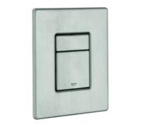 Grohe Grohe Plaque de recouvrement 42371 avec bouton-poussoir acier inoxydable Quantité:1