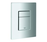 Grohe Grohe Plaque de recouvrement 42371 avec bouton-poussoir chrome mat Quantité:1