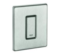 Grohe Grohe Plaque de recouvrement 42377 avec bouton-poussoir acier inoxydable Quantité:1