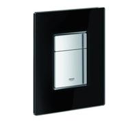 GROHE Plaque de commande WC Cosmopolitan 38845KS0 velvet black en verre
