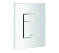 Plaque de commande WC - GROHE - Skate Cosmopolitan - Blanc Alpin - 156 x 197 x 10 mm - EcoJoy