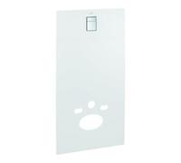 Grohe Rapid SL Plaque de déclenchement - 109x55cm - module en verre - Skate - Moon white 39980ls0