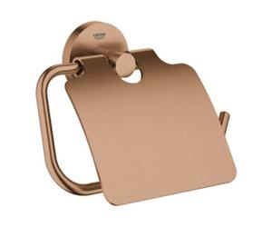 Grohe Grohe Porte-papier toilette Essentials avec couvercle, avec disque, fixation dissimulée Quantité:1