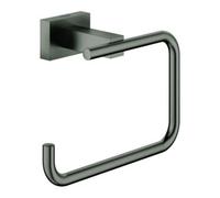 Grohe Grohe Porte-papier toilette Essentials Cube graphite mat, sans couvercle, fixation dissimulée Quantité:1