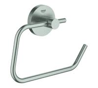 Grohe Grohe Porte-papier WC Essentials sans couvercle, fixation dissimulée, supersteel Quantité:1