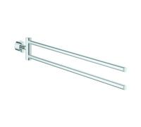 Grohe Atrio Porte-serviettes, 2 bras, orientable, 40888000, Couleur: chrome