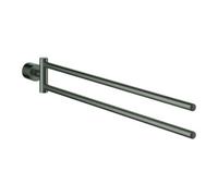 Grohe Grohe Porte-serviettes Atrio 539 mm, 2 bras, pivotant, graphite mat Quantité:1