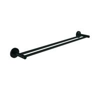 Grohe Grohe Porte-serviettes double Essentials 60 cm, fixation dissimulée, noir mat Quantité:1