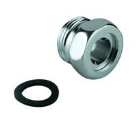 Grohe Grohe Raccord d'entrée 3/4", pour montage d'angle, chrome Quantité:1