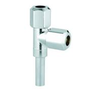 Grohe Grohe Raccord en T 3/8", pour robinet d'arrêt d'angle, chrome Quantité:1