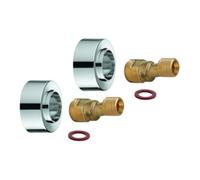 Grohe Grohe Raccord S 48453 1/2" x 3/4" Réglable 7,5 mm Chrome Quantité:1