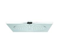 Grohe Grohe Rainshower Aqua 10" Pomme de douche, 1 jet, sans limiteur de débit, chrome Quantité:1