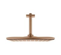Grohe Grohe Rainshower Mono 310 Cube Pommeau de douche plafond 14,2 cm, warm sunset brossé Quantité:1