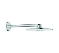Grohe Grohe Rainshower SmartActive 310 tête de douche blanc lune, bras 43 cm, 2 types d'acier Quantité:1