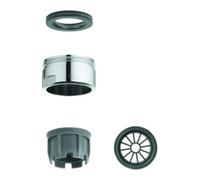 Grohe Grohe Régulateur de débit 46162 pour chauffe-eau ouverts M24x1 chrome Quantité:1