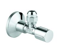 Grohe Grohe Robinet d'angle 1/2", auto-étanche, raccordement, chrome Quantité:1