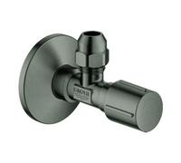 Grohe équerre match0 22037AL0 2000 / 2 "x 3/8", poignée en métal, rosace, 2000 cm, graphite dur brossé