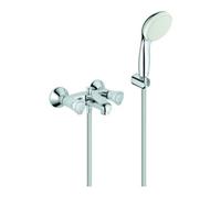 Grohe mitigeur de Costa 2546010A chromé , avec set de douche Relexaflex