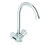 Grohe Costa deux Costa basse pression, bec pivotant, chromé