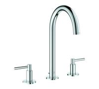 Grohe Grohe Robinet de lavabo 3 trous Atrio 1/2", taille L, avec poignées levier, chrome Quantité:1