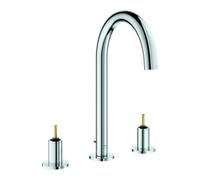 Grohe Grohe Robinet de lavabo 3 trous Atrio Priv. Coll. 1/2", taille L, chrome Quantité:1