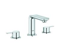 Grohe Grohe Robinet de lavabo 3 trous Lineare 1/2", garniture de vidage, chrome Quantité:1
