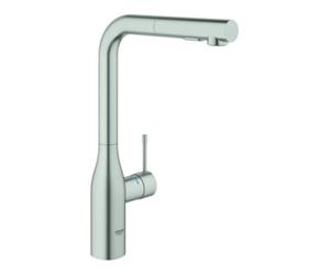 Grohe Grohe Robinet évier Essence 1/2", douchette extractible, supersteel Quantité:1