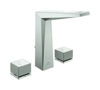 Grohe Allure brilliant private collection Mitigeur lavabo - M size - 3 trous - White supersteel 20671DC0