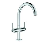 Grohe Grohe Robinet lavabo deux poignées Atrio 1/2", taille L, avec leviers, chrome Quantité:1
