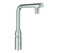 Grohe Grohe Robinet mitigeur de cuisine Essence SmartControl 31892 douchette double supersteel Quantité:1