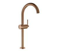 Grohe Atrio Mitigeur monocommandé pour lavabo, XL-Size, saillie 180mm, vidage Push-Open, 24365DL0, Couleur: coucher de soleil chaud brossé