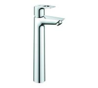 Grohe Grohe Robinet monocommande lavabo BauLoop 1/2", XL, sans garniture, corps lisse, chrome Quantité:1