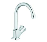 Grohe Grohe Robinet sur pied Costa chromé, bec pivotant, repère bleu Quantité:1