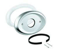 Grohe Grohe Rosace 08367 ovale H:230 I:157 pour Grohmix chrome Quantité:1