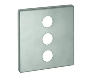Grohe Grohe Rosace 48368 carrée pour SmartControl supersteel Quantité:1