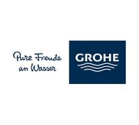 Grohe Grohe Rosace 48421 carrée pour mitigeurs lavabo sans tige tirette supersteel Quantité:1