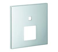 Grohe Grohe Rosace 48431 carrée pour EHM-FMS avec inverseur 2 voies chrome Quantité:1