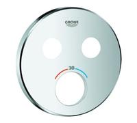 Grohe Grohe Rosace 49032 ronde pour SmartControl chrome Quantité:1