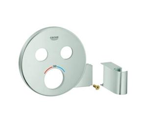 Grohe Grohe Rosace 49034 ronde pour SmartControl supersteel Quantité:1