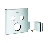 Grohe Grohe Rosace 49041 carrée pour SmartControl chrome Quantité:1